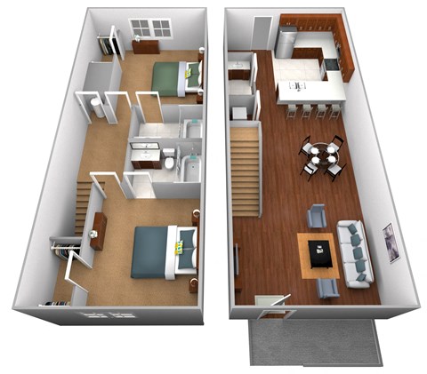 2 Bedroom Townhome Bentonville